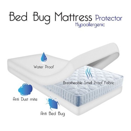 Hastings Home Hastings Home Full Mattress and 2 Pillow Protector 994001OEI